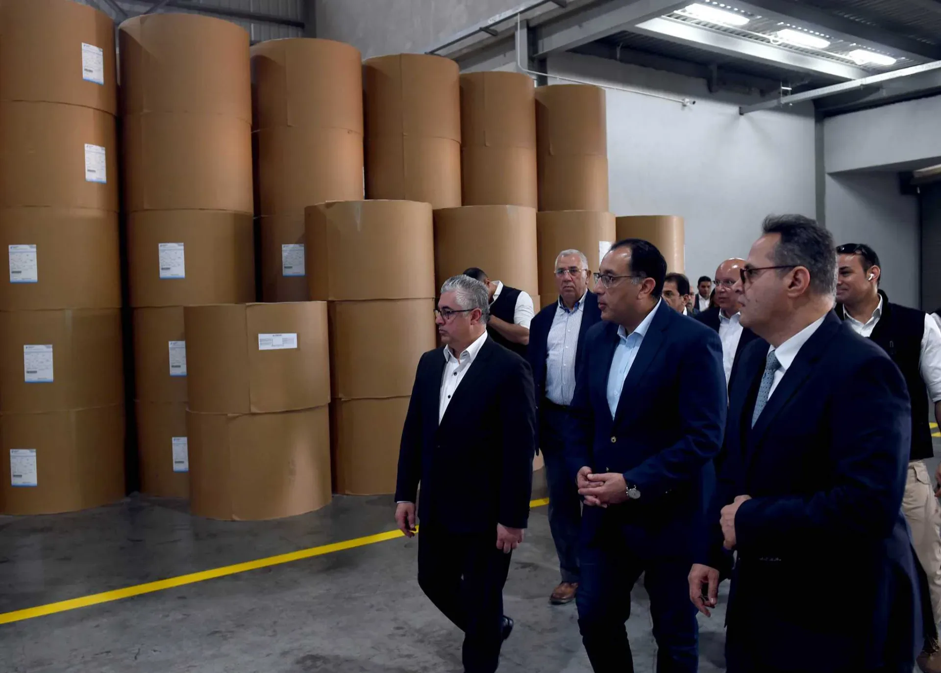 Egypt's Prime Minister Inaugurates Depot Kadmar International in SCZONE